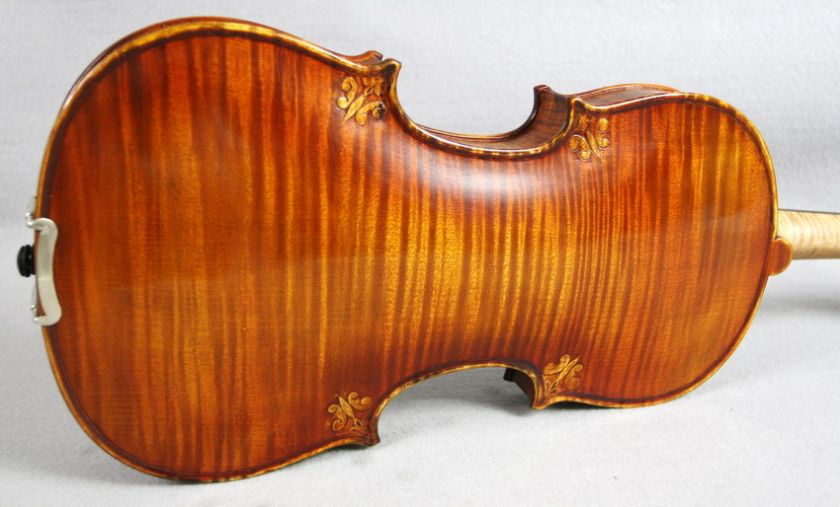 ART Floral Carved Violin #0826 Charming Sound PRO  