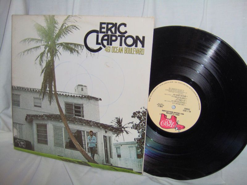 ERIC CLAPTON 461 OCEAN BOULEVARD vinyl rock LP  