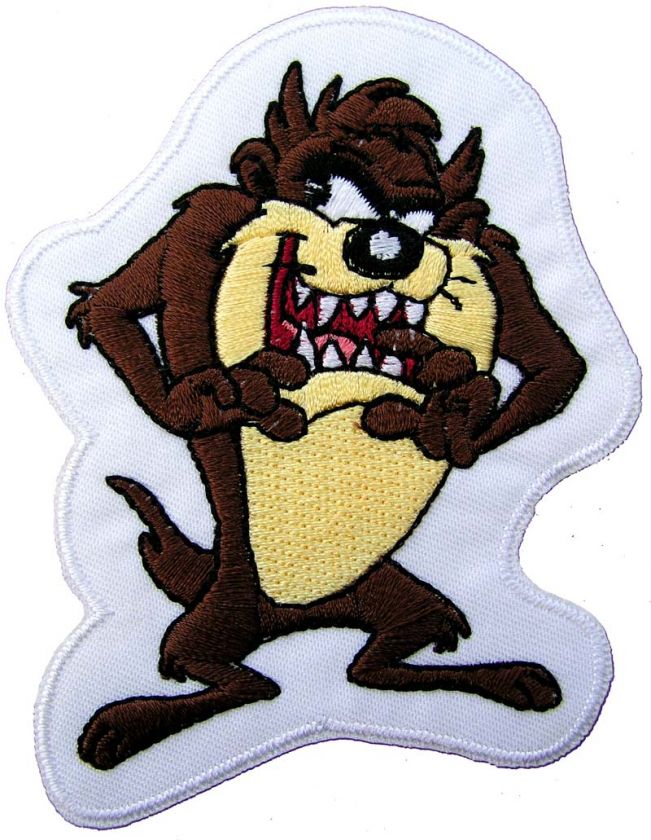 Comic & Cartoon Crazy TAZ EMBROIDERED PATCH  