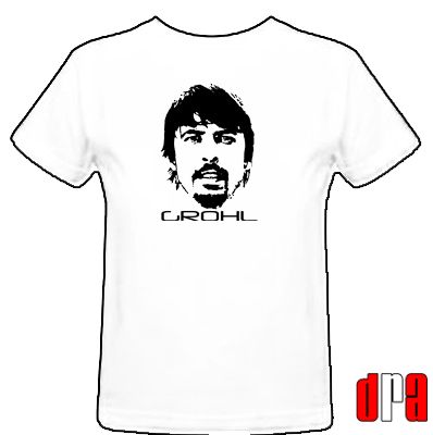DAVE GROHL FOO FIGHTERS NIRVANA UNOFFICIAL TRIBUTE CULT MUSICIAN T 