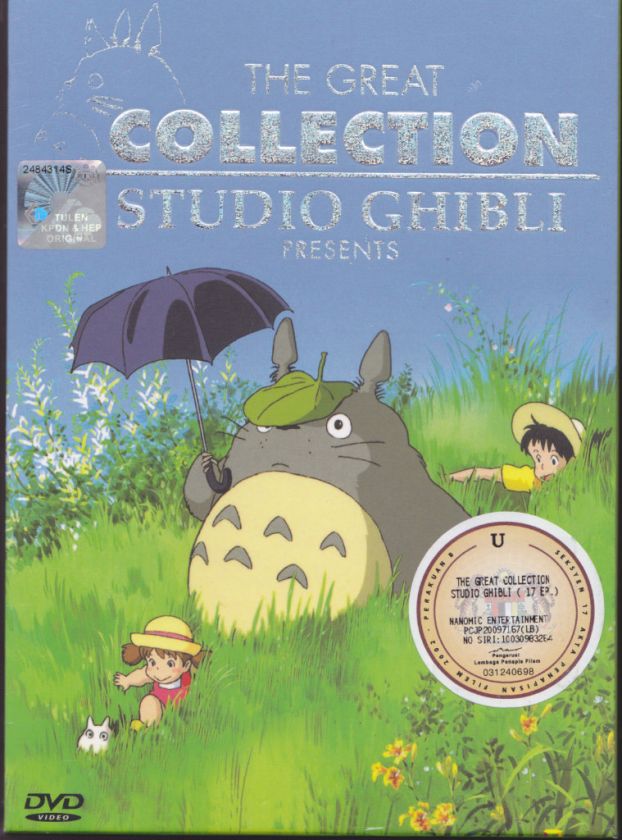 17 THE GREAT GHIBLI MOVIES COLLECTION DVD R0 *NEW*  