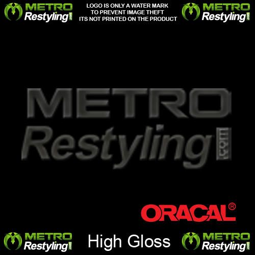 Oracal Premium High Gloss Black Vinyl Wrap 12x60  