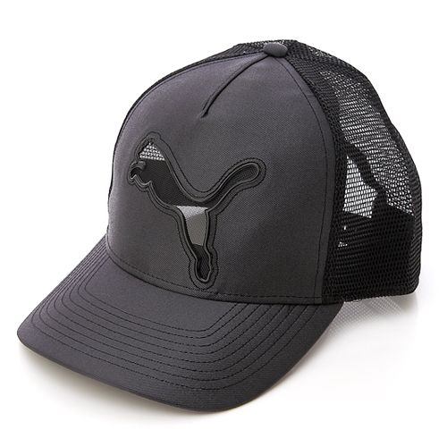 Brand New PUMA Mason Mesh Trucker Cap / Hat (84291901) Black in Asian 