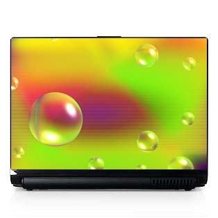 Laptop Computer Skin Dell PC HP Sony Bubbles #003  
