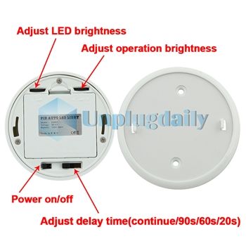 LED Infrared Sensor Light Lamp Motion Detector Outdoor  