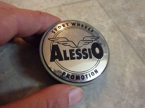 ALESSIO SPORT WHEELS (1) PLASTIC WHEEL CENTER CAP  