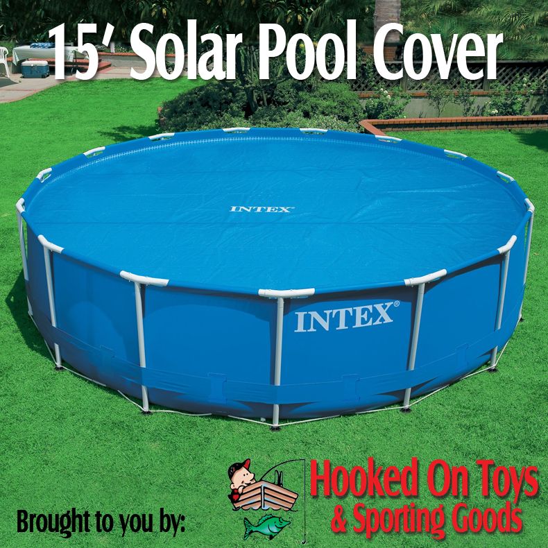 Intex 15 Solar Pool Cover fits Easy Set and Frame Set  