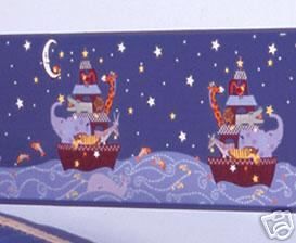 Starry Night Wallpaper Border by Kidsline  