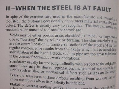 TECHNICAL METALS METALWORKING GUIDE MANUAL TEXT BOOK  