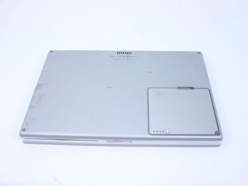   POWERBOOK POWER PC G4 400MHZ 384MB RAM 40GB HDD OSX 10.4.11 LAPTOP