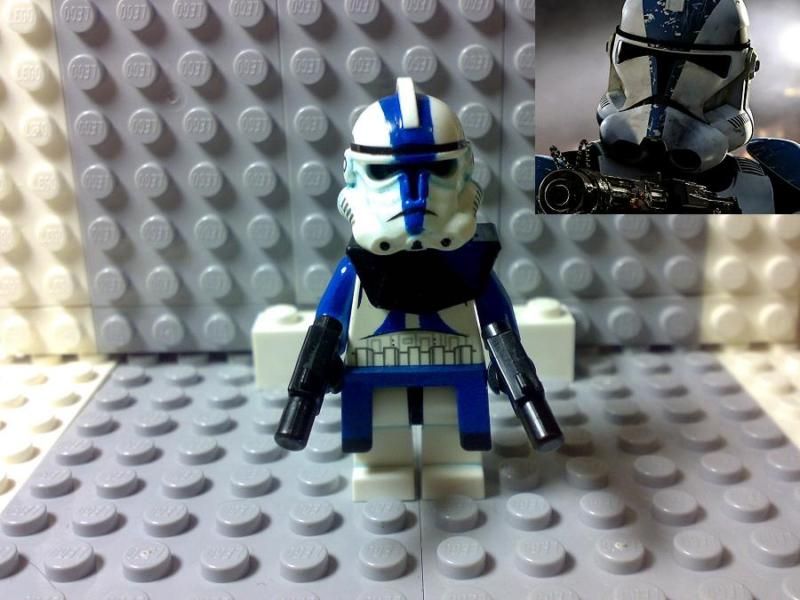 Lego Star Wars ~ 501st  Commander Appo  Custom  