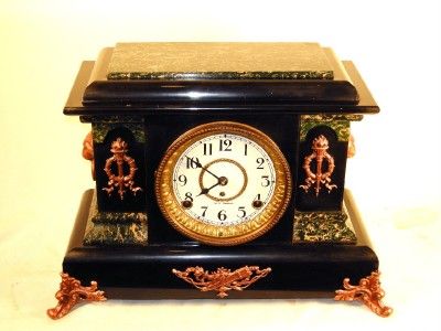 Stunning Antique Seth Thomas Adamantine Clock   Ideal Model   Circa 