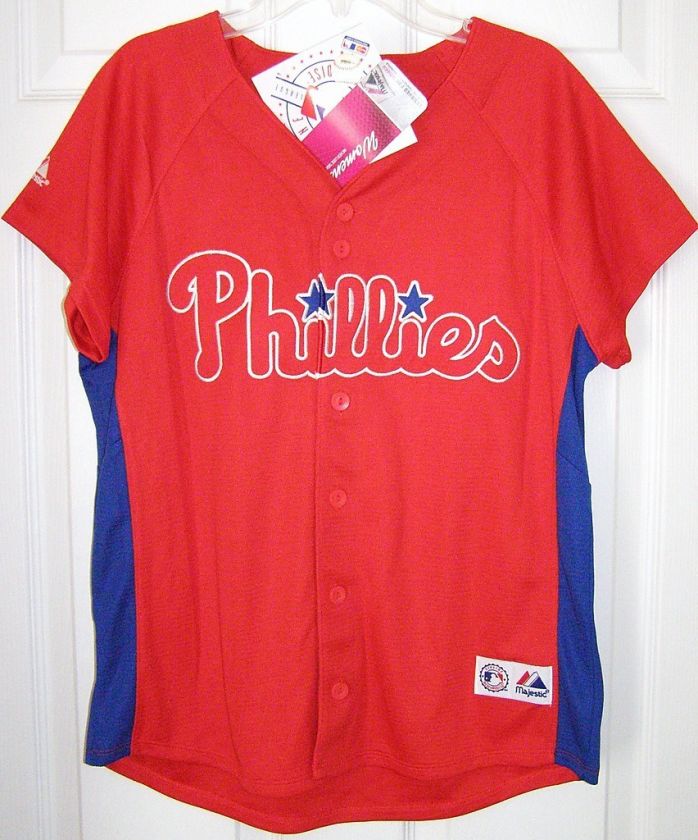 Philadelphia Phillies Womens Team Fashion Sewn Jersey  