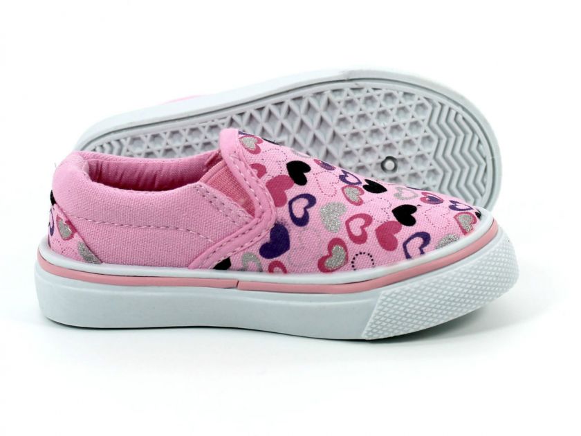   /Infants Casual Heart Shape Pattern Sneaker Shoes US #(4   9)  