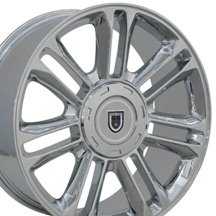 20 Rims Fit Cadillac   Escalade Wheels   Chrome 20x9  